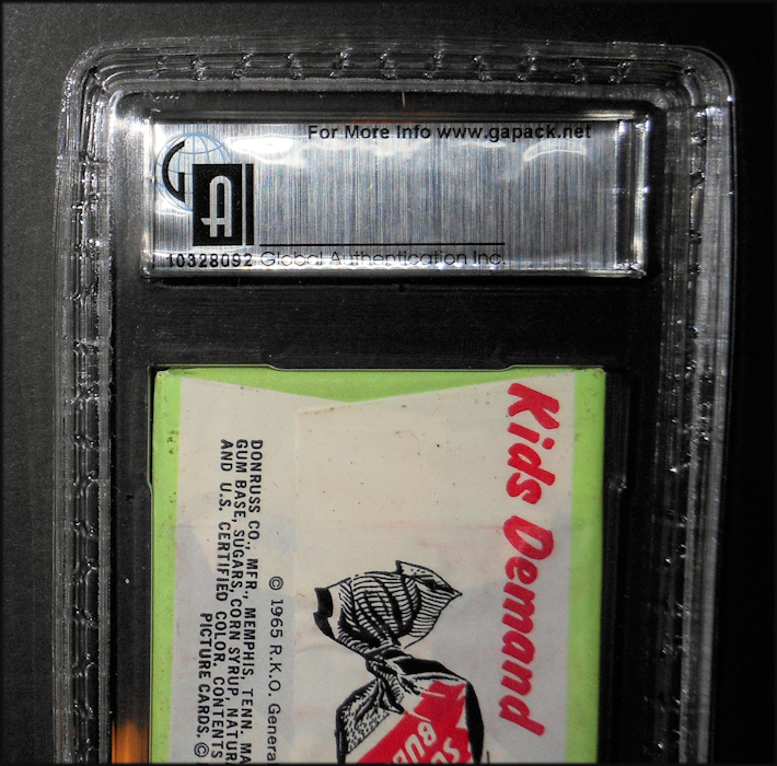 1966 Donruss King Kong Gum Card Unopened Wax Pack GAI 9 MINT