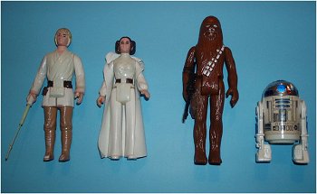 1977 Kenner Star Wars Early Bird Hand Painted Engineering Pilots